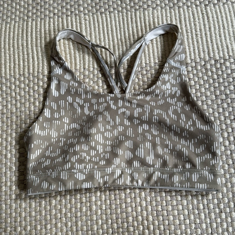Old Navy Active Taupe Racerback Bralette